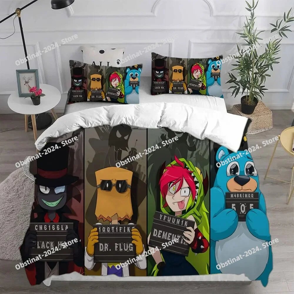 Комплект постельного белья Villainous 3 предмета EU Single 135x200cm, 15