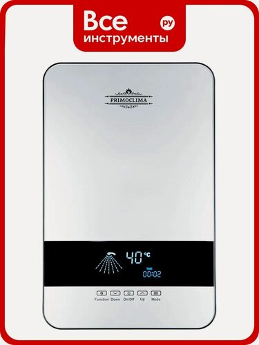 Изображение товара Электрический проточный нагреватель Primoclima aqua 8.5 квт PC AQUA 8.5 (S)