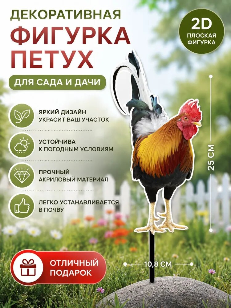 Фигурка садовая