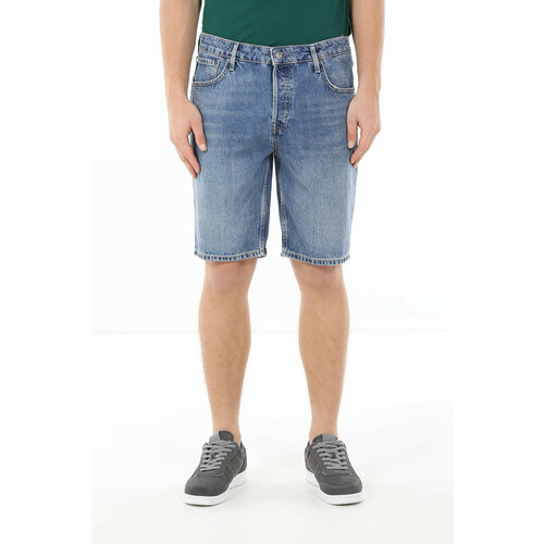 фото Шорты superdry, размер 46, синий