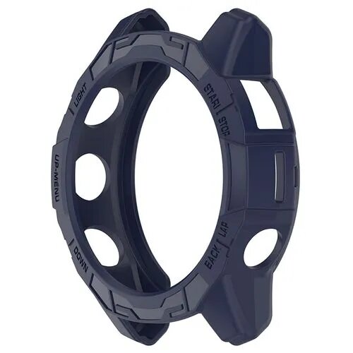 2шт Защитный чехол для часов 51 мм Armor Skeleton Half Wrap для Garmin EPIX Pro 51mm/Fenix 7X Pro/Fenix7X