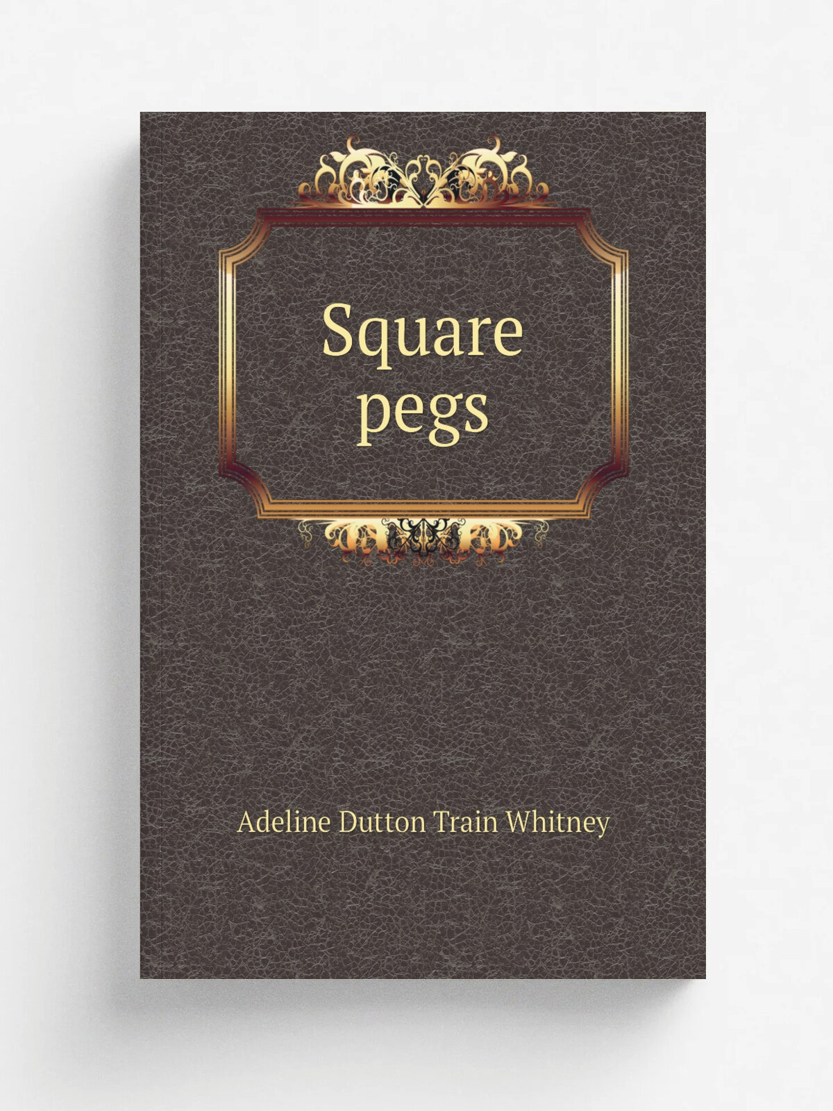 Square pegs | Adeline Dutton Train Whitney | 1899 | Boston ; New York : Houghton, Mifflin and company | Репринт