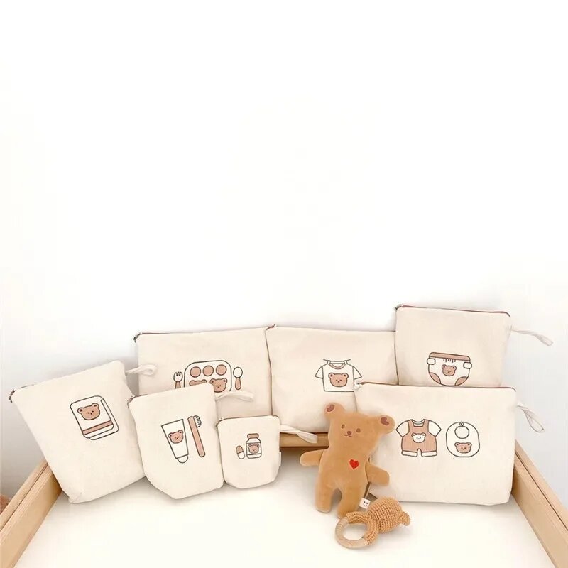 Органайзеры DANIVIVI для детской одежды, 7 шт, Bear embroidered