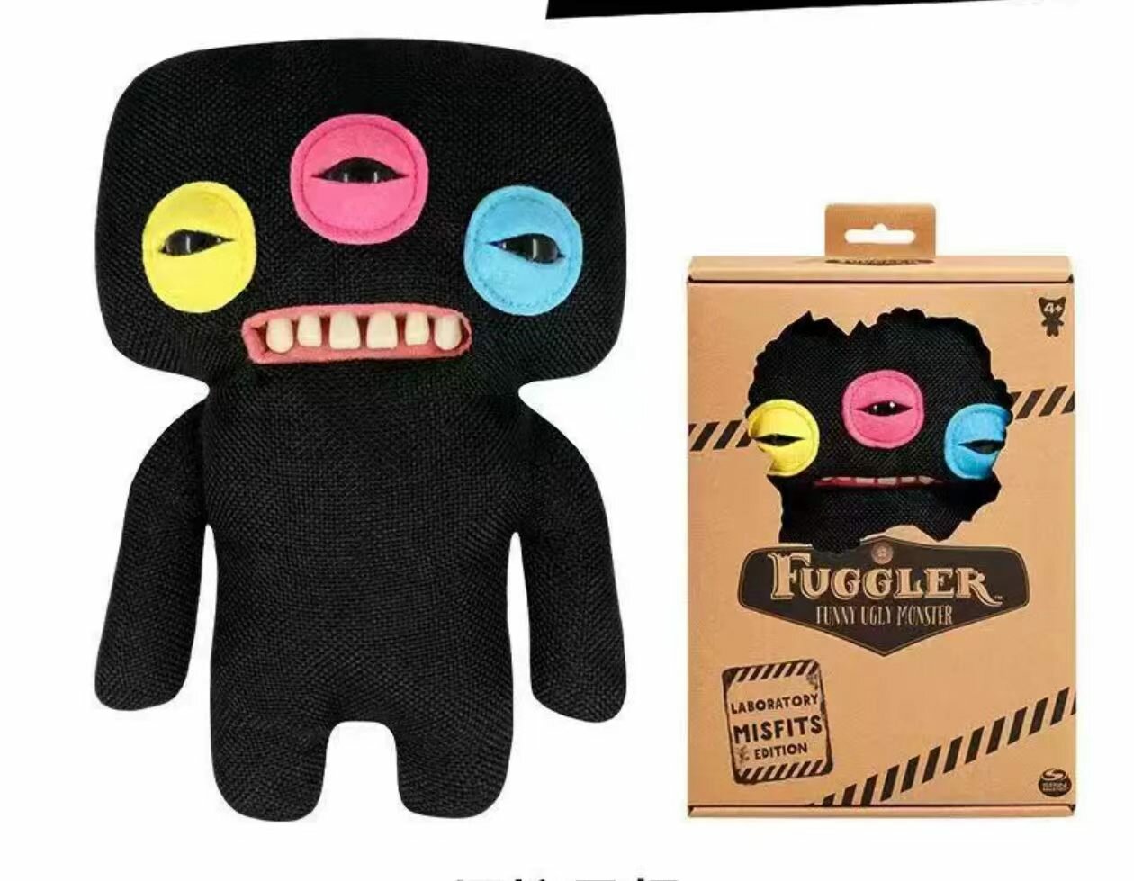 Коллекционная мягкая игрушка Fuggler x SpongeBob, 2 вида (Спонч Боб и Патрик)
