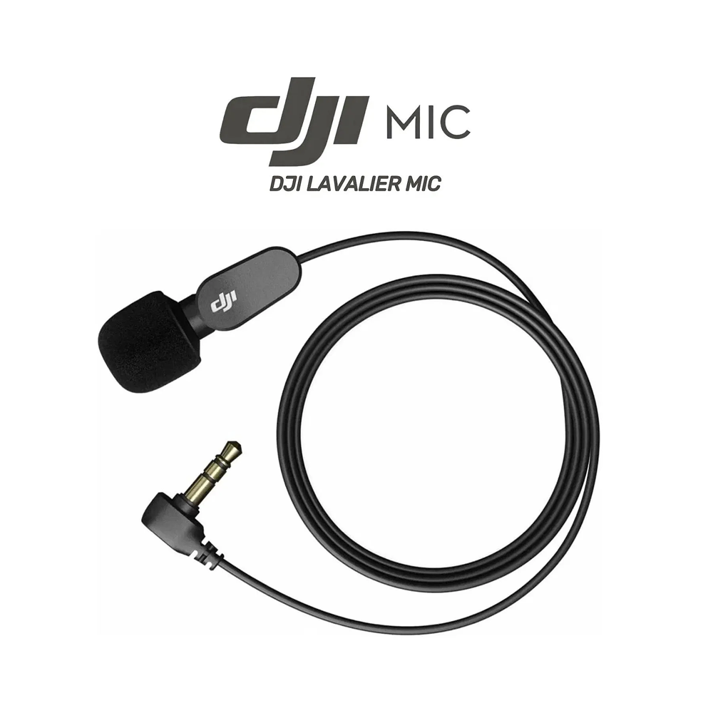 Микрофон петличный DJI Lavalier Mic, черный