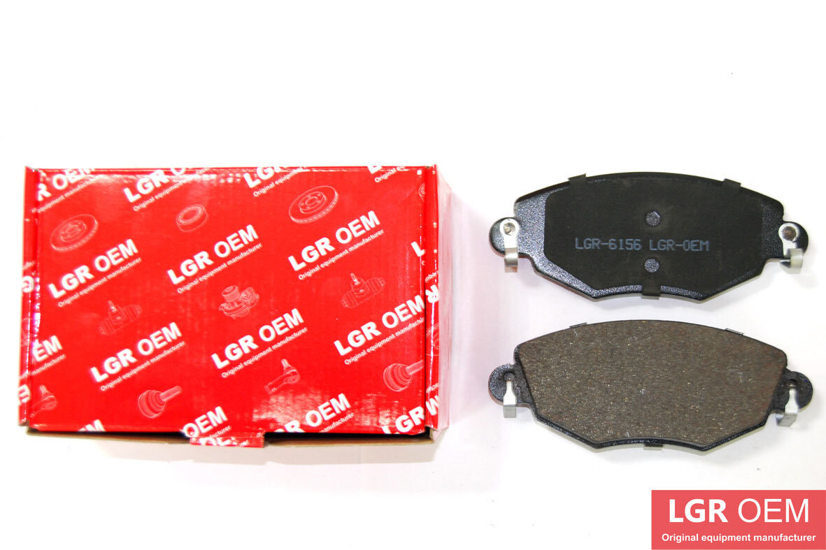 Колодки тормозные дисковые LGR OEM LGR6156 передние для Ford Mondeo LLL 1.8L;