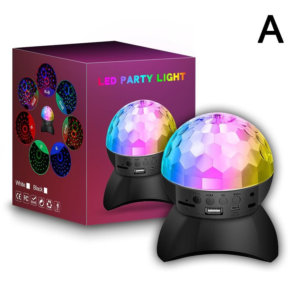 Дискотечный шар для дома, RGB с Bluetooth, ночник проектор