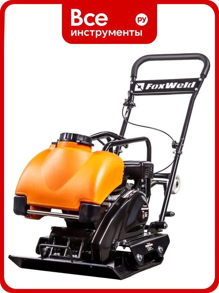 Виброплита FoxWeld PC 80/13, прямоходная, двигатель Lifan 168F-2, вес 80 кг 9033