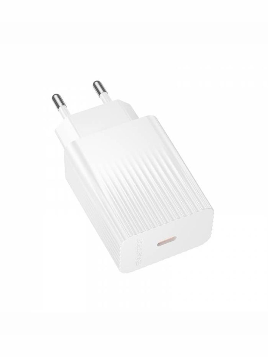 Быстрая зарядка Borofone 20W для Samsung A36 (адаптер Type-C без кабеля)