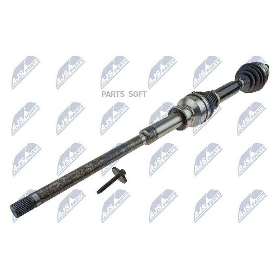 Полуось VOLVO XC90 D3/D5 02-14 VIN->354475, 3.2V6 VIN ->354978 02-14, 4.4V8 VIN ->367133 02-07 /прав от официального дистрибьютора, NTY, артикул NPWVV053
