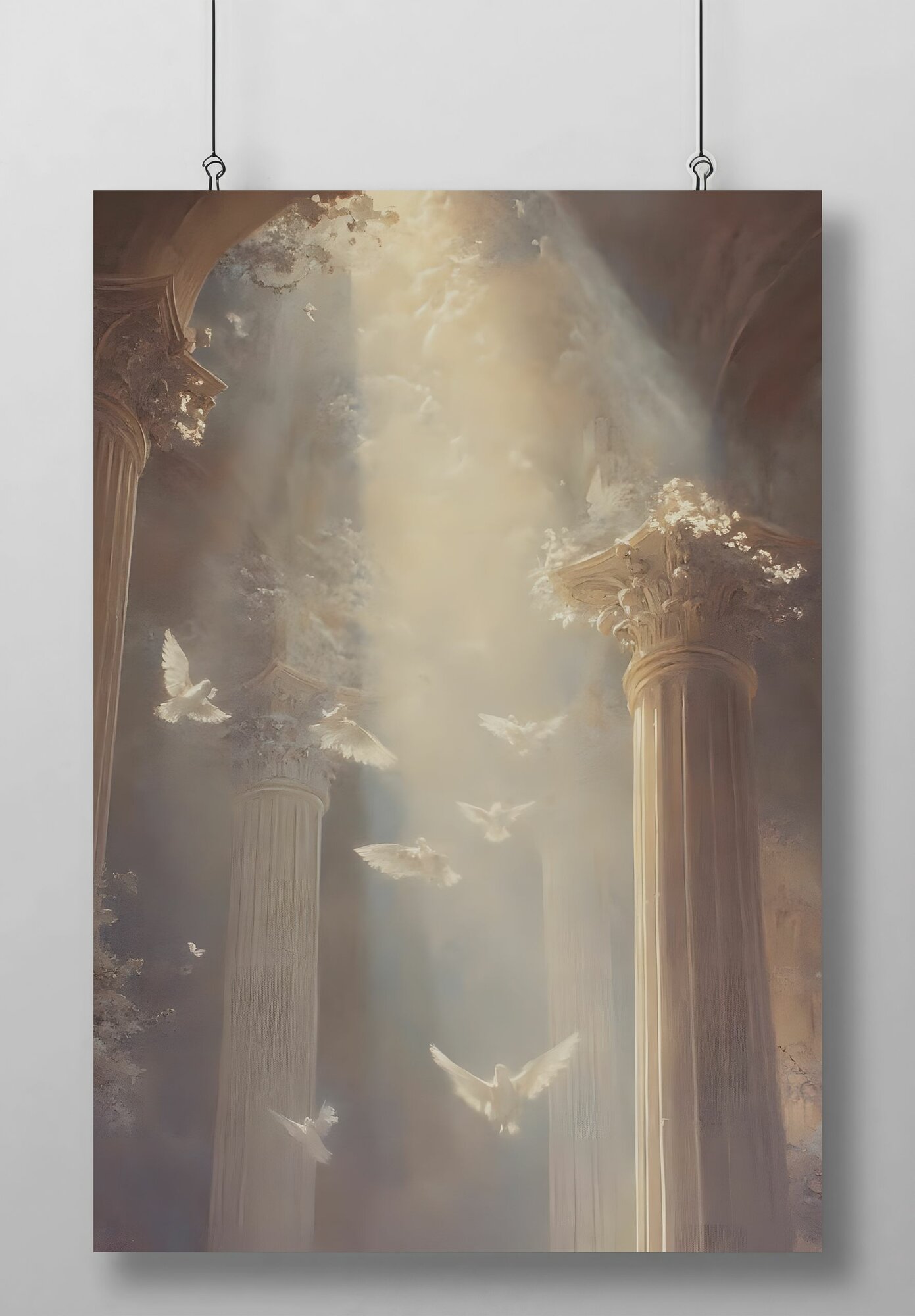 Постер/Плакат Ангелы (Angel Aesthetic)