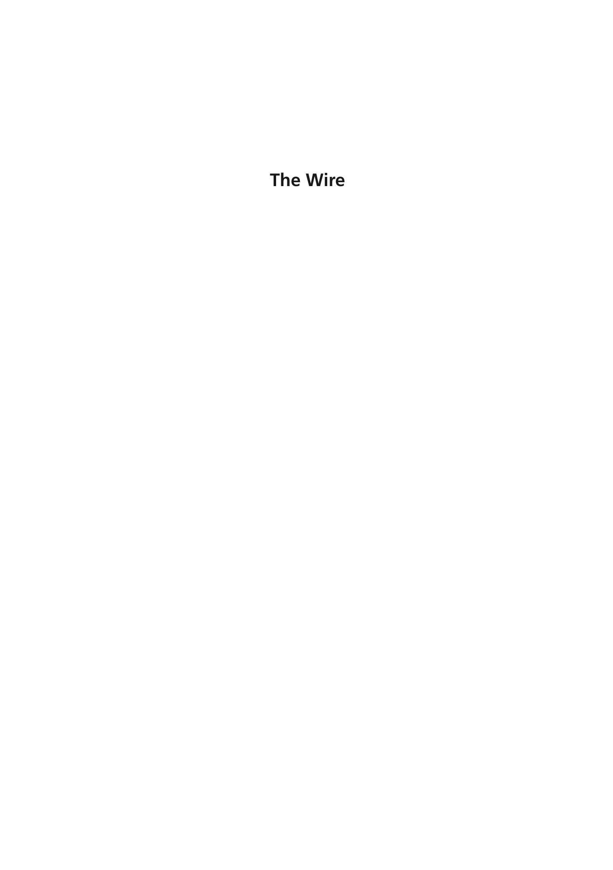 The Wire | Sherryl Vint | Wayne State University Press, 2013 | Английский язык — фото 1
