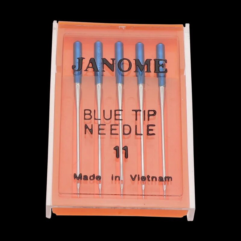 Иглы Janome blue head размер 11 Синий, 2
