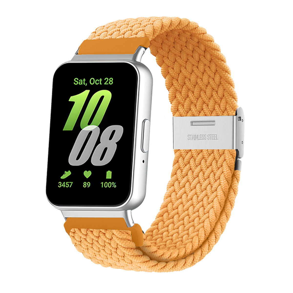 Нейлоновый плетеный ремешок Для Samsung Galaxy Fit 3 , Дышащий спортивный ремешок Для Samsung Fit 3, Ремешок-петля