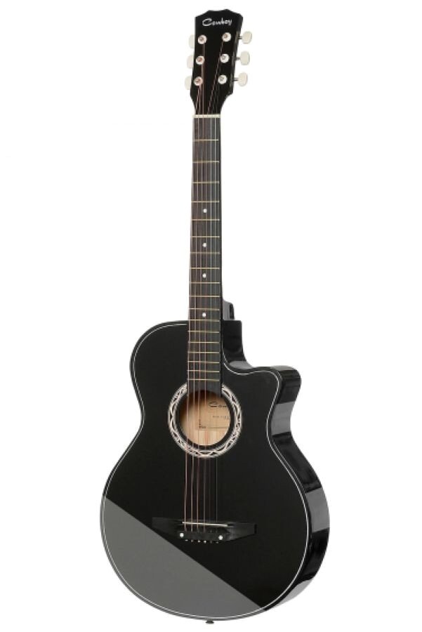 Акустическая гитара COWBOY 3810C BK чёрная