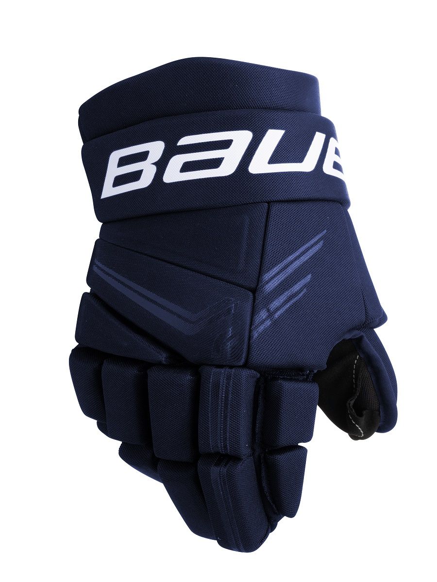 Перчатки хоккейные S24 BAUER X GLOVE SR(14)/темно-синий(NAV)