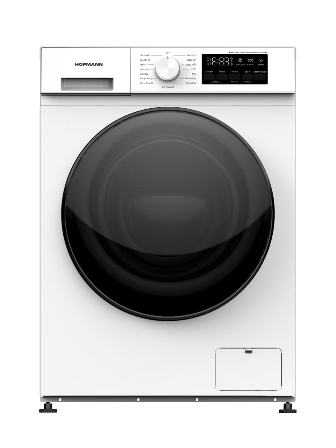 Стиральная машина WMAL610BD3H1W-W/HF 6 кг, 15 программ, A+++, пар, отжим 1000 об/мин