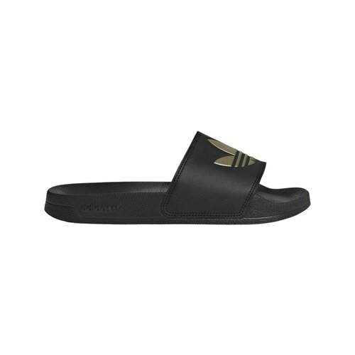 фото Шлёпанцы adidas adilette lite w, размер 4 uk, черный/золотой