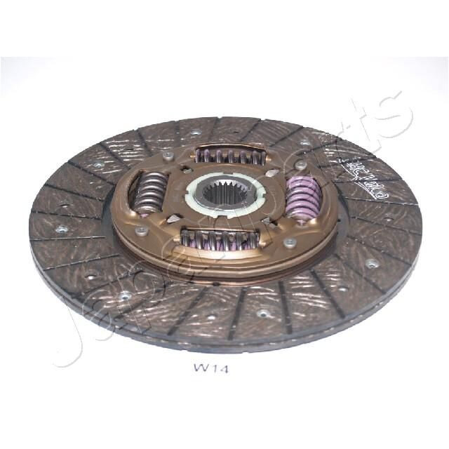 Диск сцепления, JAPANPARTS DF-W14 (1 шт.)