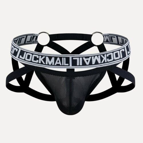 Изображение товара Мужские трусы джоки черные JOCKMAIL JM4031-2 полиамид/спандекс L (48)