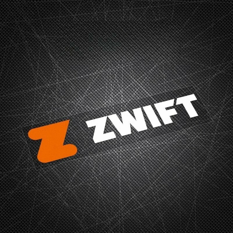 Zwift наклейки на велосипед
