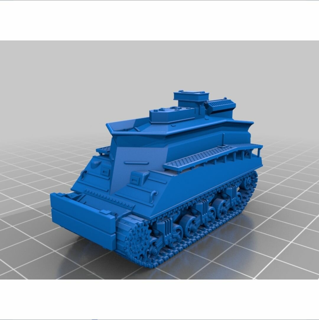 Sherman BARV. Масштабная модель 1:72.