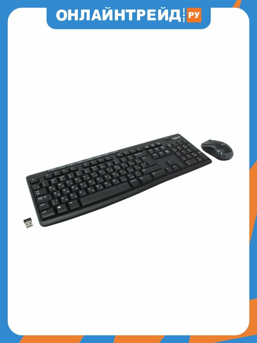 Комплект с беспроводной мышью и клавиатурой Logitech MK270 Desktop (920-004518)