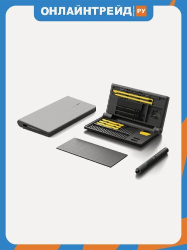 Изображение товара Набор инструментов Hoto для точных работ Precision Screwdriver Kit Pro, чёрный, жёлтый, QWLSD012