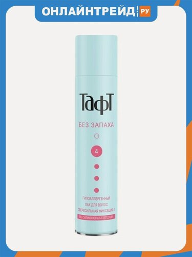 Изображение товара Лак для волос Тафт (taft) тафт / TAFT Без запаха, 225 мл