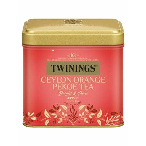 фото Чай черный листовой twinings ceylon orange pekoe, 100 г