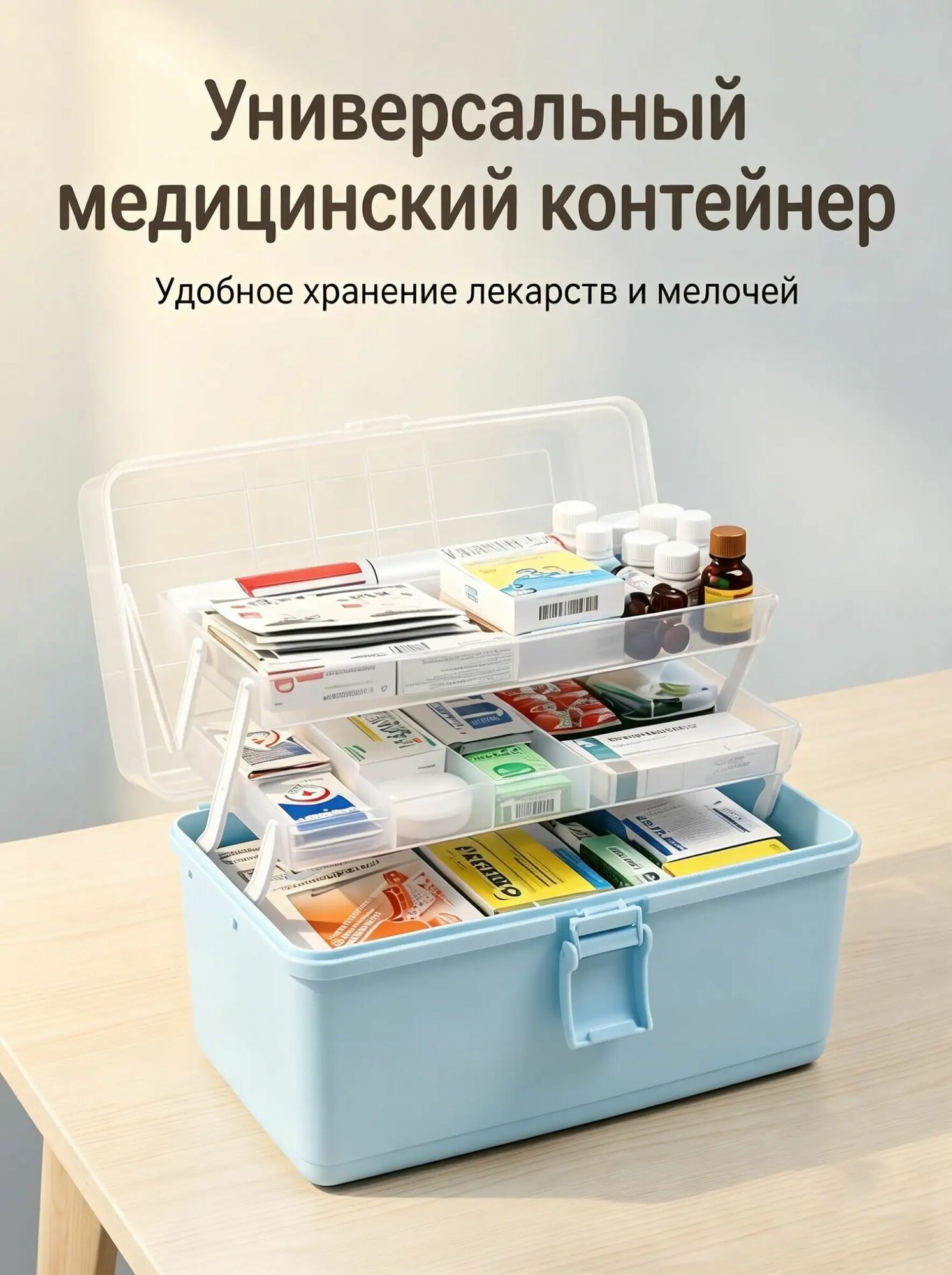 Коробка для хранения длина 26 см, ширина 15 см,