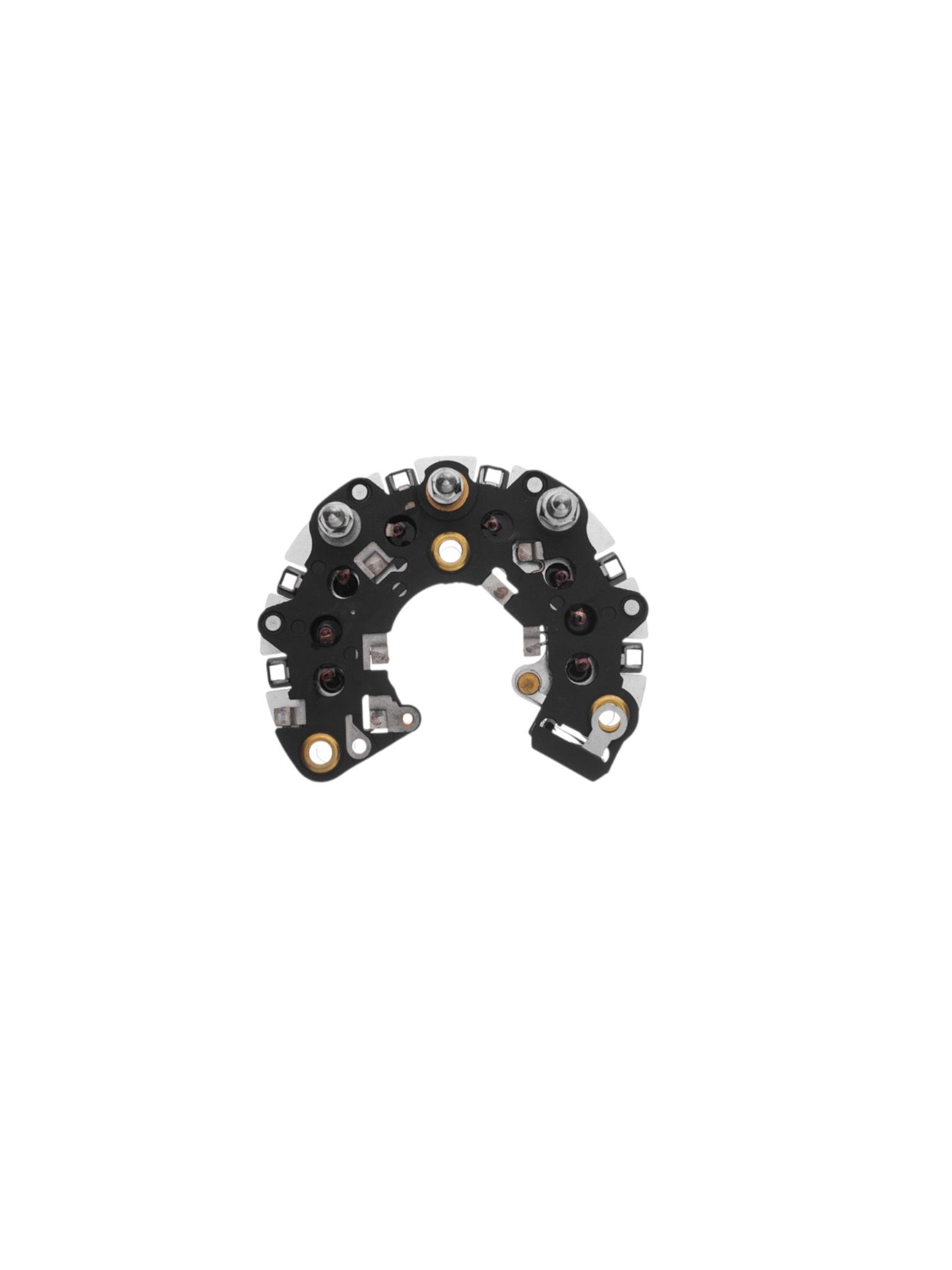 Диодный мост генератора Tesla Technics для AGCO GT 45, DEUTZ, CHAMPION 160, LAMBORGHINI, 12 В, 8 диодов (TT34736)