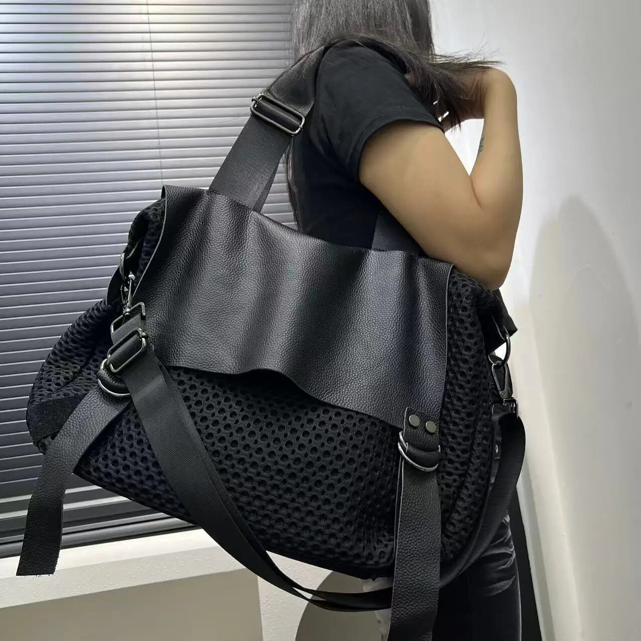 Ремень для сумки кросс-боди , *003 Black — фото 1