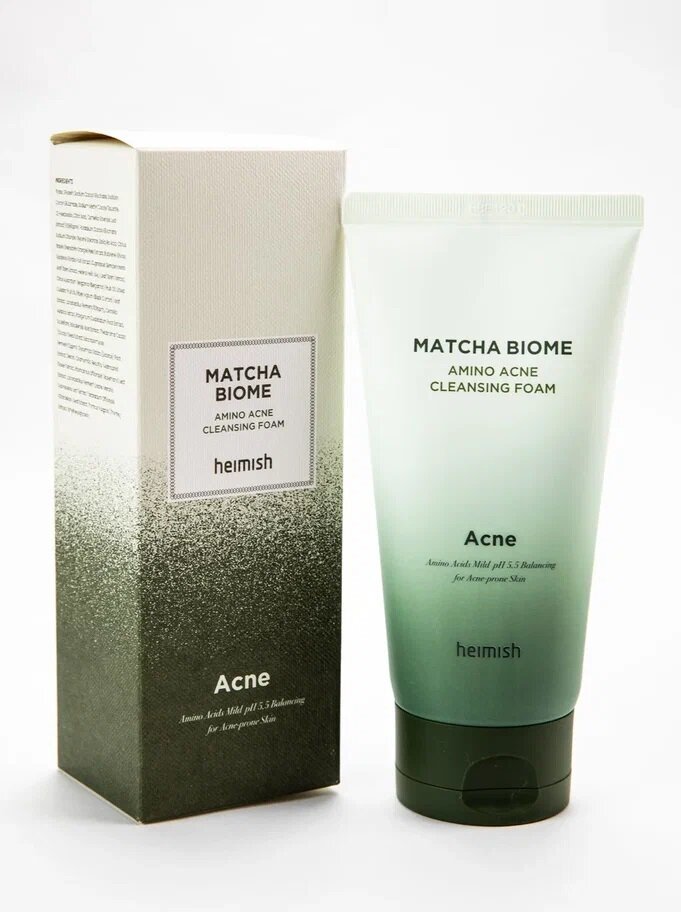 Пенка для проблемной кожи Heimish Matcha Biome Amino Acne Cleansing Foam 150 мл