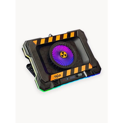 Охлаждающая подставка для ноутбука STEAR FX-800 Hazard с вентилятором и RGB-подсветкой, на стол, до 19