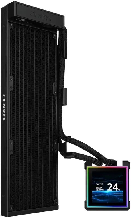 Водяное охлаждение Lian Li HydroShift II LCD-S 360N (GHS2LCDS36NB) Black (G89. GHS2LCDS36NB. R0)