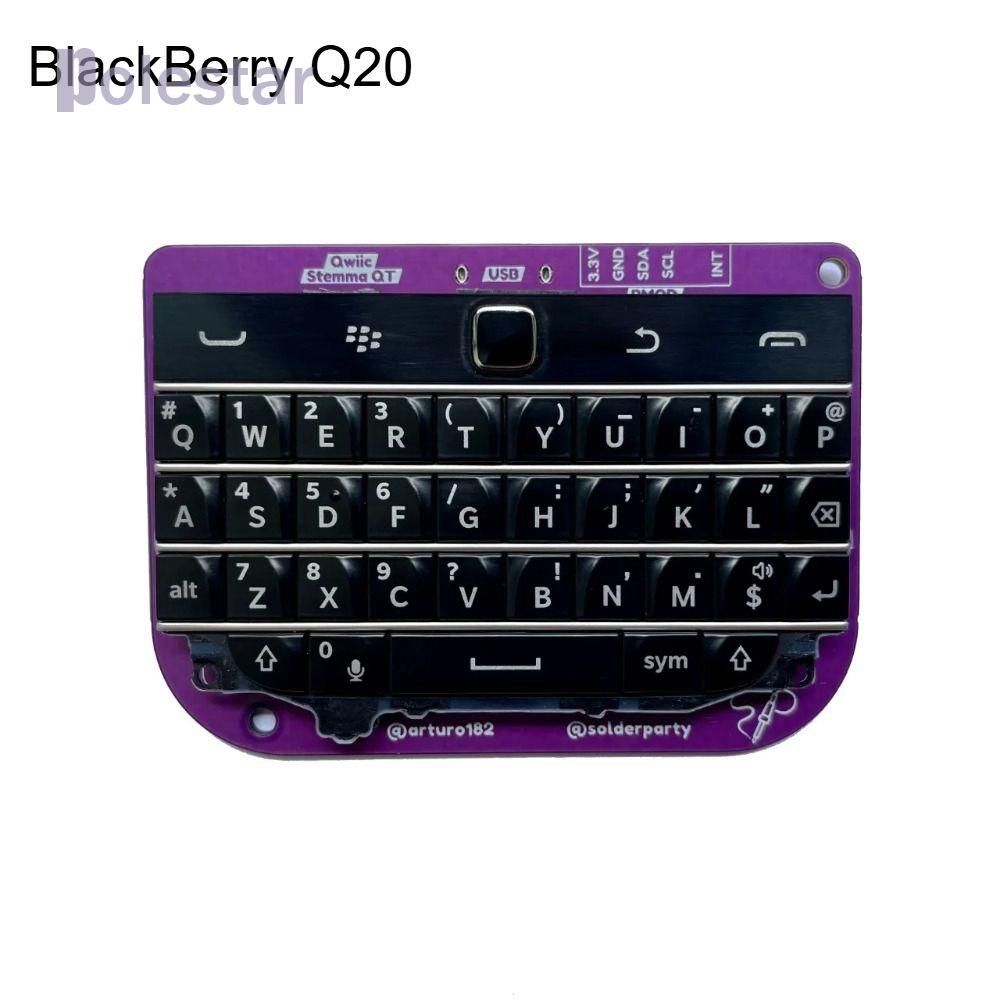 BlackBerry Q20 Клавиатура Проводная Для Solderparty С Открытым Исходным Кодом Поддержка USB/Qwiic/PMOD
