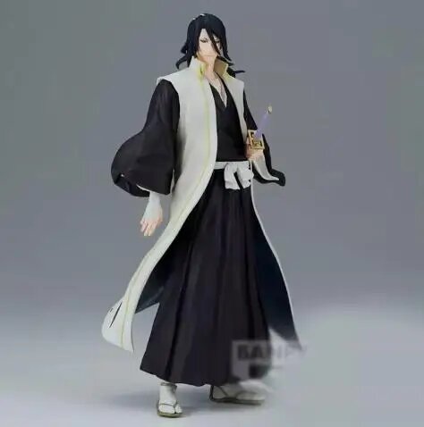 Bandai BLEACH Hitsugaya Toushirou Zaraki Kenpachi SOLID AND SOULS Фигурки прозрачный