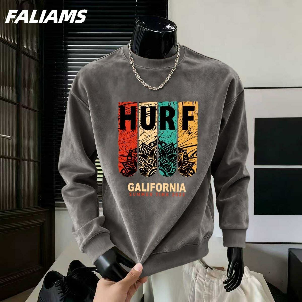 Свитшот  Har xil printli svitshot