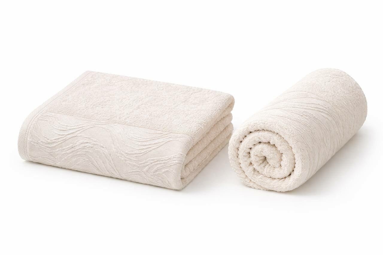 Махровое полотенце премиального качества из натурального хлопка