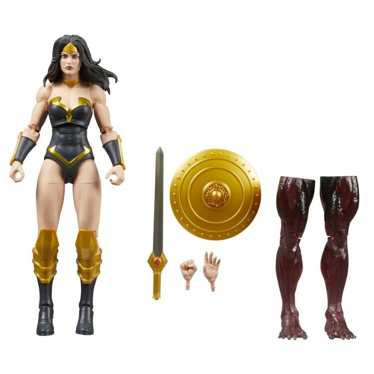 Marvel Legends Power Princess Squadron Supreme, 6", щит+меч, аксессуары, The Void BAF