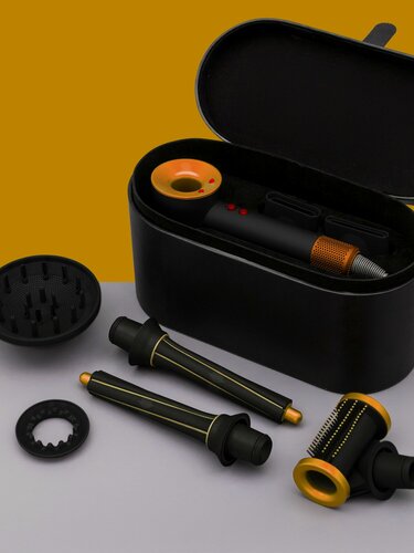 Изображение товара Фен-стайлер, для волос, с кейсом, 1600 Вт, 3 скорости, 4 температурных режима