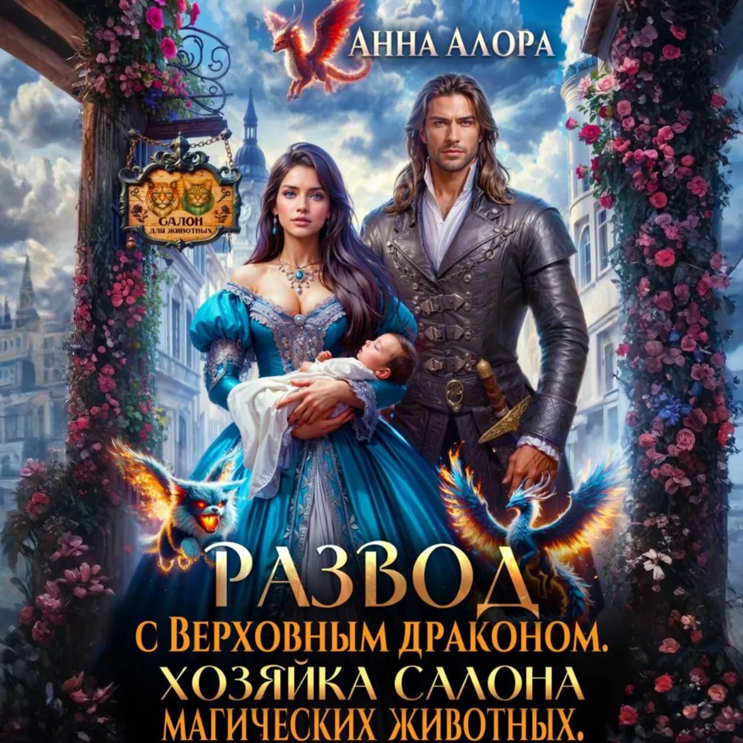 Развод с Верховным драконом. Хозяйка салона магических животных [Аудиокнига]