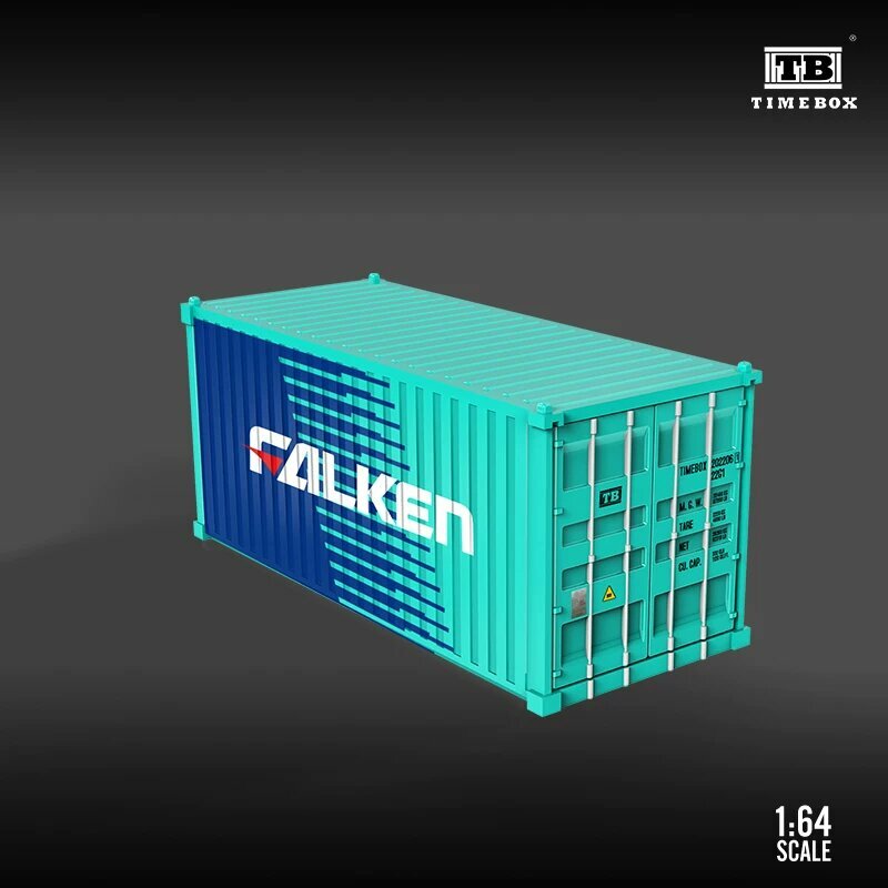 Модель контейнерного грузовика Falken 1:64 из сплава для коллекции
