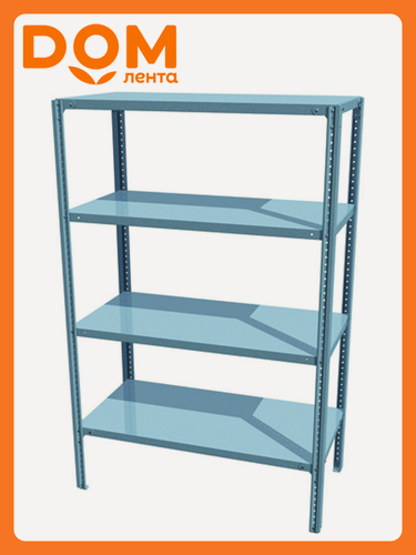 Изображение товара Стеллаж универсальный STRONG OMS254 металл 200х100х50 см серый