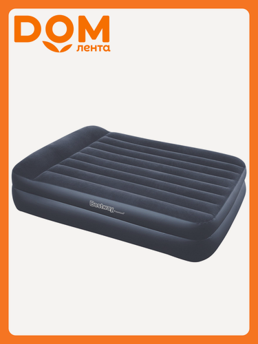 Изображение товара Надувной матрас/кровать Bestway Queen, с насосом, ремкомплектом, сумкой для переноски, 203x152x46 см