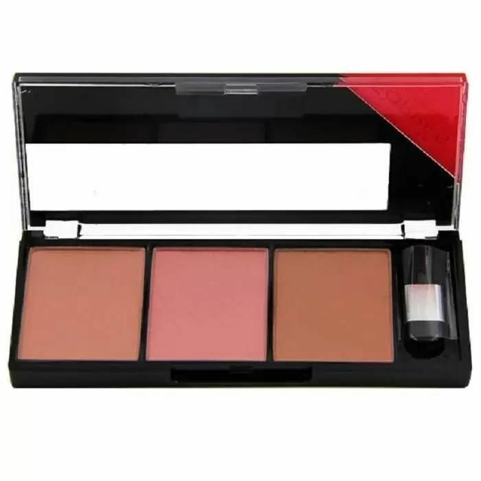 Румяна FARRES 06 2011 3-х цветные, коралл-коричневый, розовый