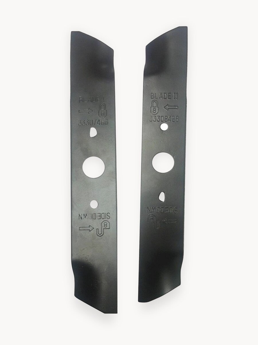 Комплект из двух ножей для газонокосилки Greenworks 40V, 49 см, 29207