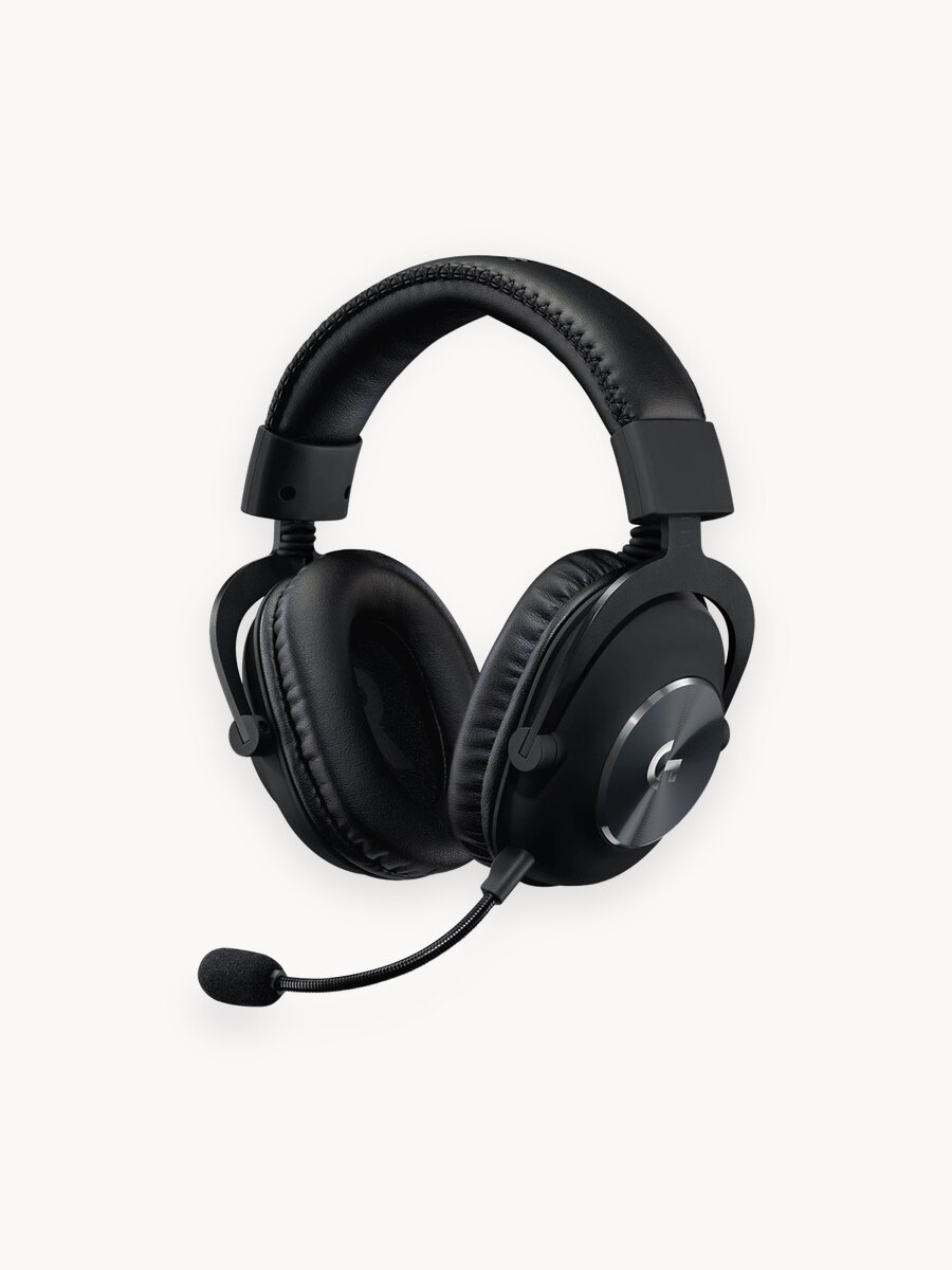 Гарнитура Logitech G PRO X Black, игровые, проводные, с микрофоном