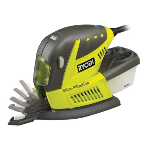 Дельташлифмашина RYOBI RMS180-S, 180 Вт ленточная шлифмашина ryobi ebs800